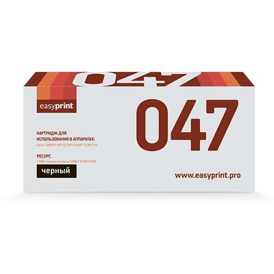 Картридж 047 для Canon MF113w, MF112, LBP112, LBP-113w, MF110, LBP113w EasyPrint 1600 стр. фото