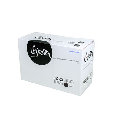 Картридж CE250X для HP Color LaserJet CP3525, CP3525n, CP3525dn, CM3530 черный фото