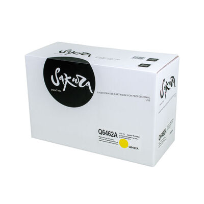 Картридж Q6462A для HP Color LaserJet 4730, cm4730 желтый фото