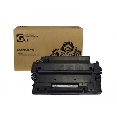 Картридж CE255A/724 Картридж CE255A для HP LaserJet P3015, M521DN, M521DW, M525, P3015DN 6000 стр. GalaPrint фото