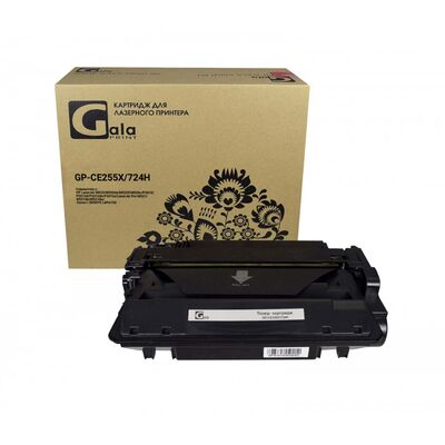 Картридж CE255X, 724H для HP LaserJet P3015, M521DN, M521DW, M525, Canon MF512X 12500 стр. GalaPrint фото