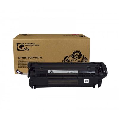 Картридж Q2612A для HP LaserJet 1018, 1020, 1010, 3055, Canon LBP-2900, MF4018 2000 стр. GalaPrint