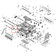 Ролик захвата JC93-00310A для Xerox WorkCentre 3345, 3335, Phaser 3330, Samsung SCX-4833FD, SCX-4833, ML-3710ND