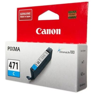 Картридж CLI-471C для CANON PIXMA TS5040, MG5740, MG7740, TS8040, MG6840 0401C001 голубой фото