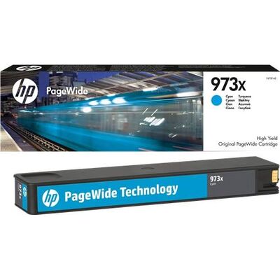 Картридж 973X для HP PageWide Pro 477dw, 452dw F6T81AE голубой