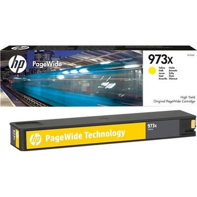 Картридж 973X для HP PageWide Pro 477dw, 452dw F6T83AE желтый