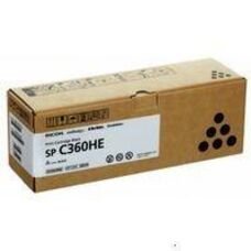 Картридж тип SP C360HE для Ricoh SP C360DNw, SP C361SFNw 7K черный 