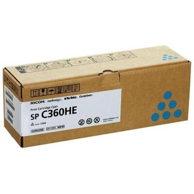 Картридж тип SP C360HE для Ricoh SP C360DNw, SP C361SFNw 5K голубой фото