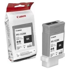 Картридж PFI-102BK для Canon iPF750, iPF605, iPF710, iPF610, iPF765, iPF650, iPF755, iPF760 черный