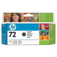 Картридж 72 для HP DesignJet T790, T795, T610, T770, T1300 C9403A матовый черный