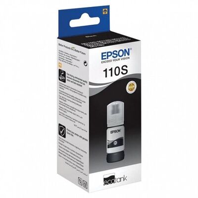 Чернила 110S для Epson M3170, M1170, M2170, M1120, M3140, M2140, M1100, M1140 C13T01L14A черные фото