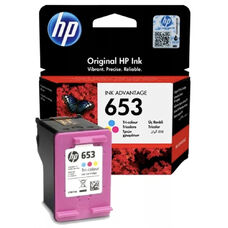 Картридж 653 для HP DeskJet Plus Ink Advantage 6075, 6475 3YM74AE цветной