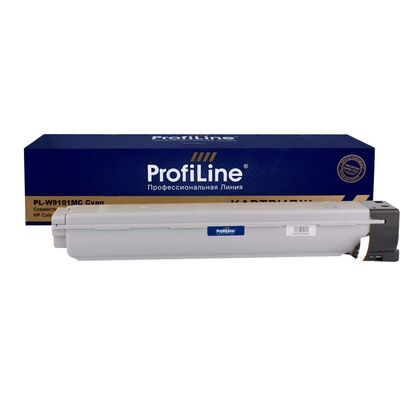 Картридж W9101MC для HP Color LaserJet E77422 ProfiLine голубой