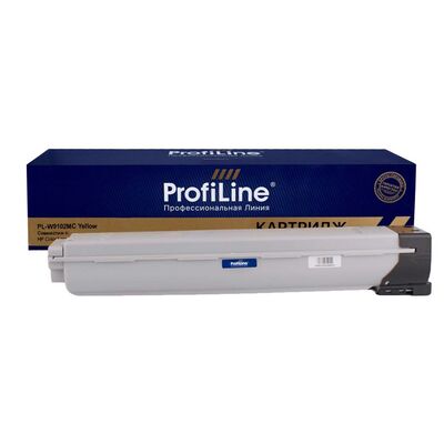 Картридж W9102MC для HP Color LaserJet E77422 ProfiLine желтый