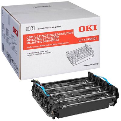 Барабан Oki C301, C321, C331, C332, C511, C531, MC352, MC362, MC363 20K (4 цвета) фото