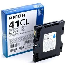 Картридж 405766/type GC 41CL гелевый для RICOH Aficio 3110DN 0.6К голубой
