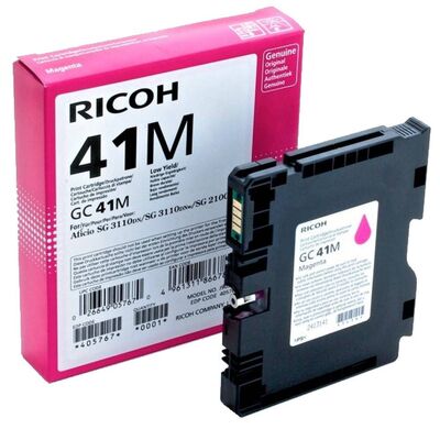 Картридж 405763/type GC 41M гелевый для RICOH Aficio 3110DN 2.2К пурпурный