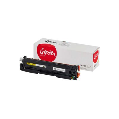 Картридж W2212X для HP Color LaserJet Pro M282nw, M283fdw, M255nw, M283fdn Sakura желтый