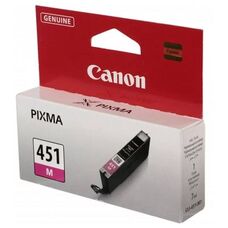 Картридж CLI-451 M для Canon Pixma iX6840, iP7240, iP8740 пурпурный