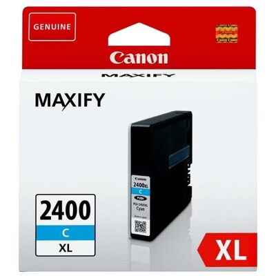 Картридж PGI-2400XL C для CANON MAXIFY iB4040, MB5040 голубой фото