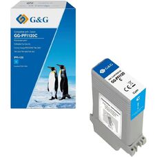 Картридж PFI-120C для Canon imagePROGRAF TM-200 G&G голубой