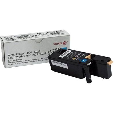 Картридж 106R02760 для Xerox Phaser 6020, 6022, WorkCentre 6025 голубой фото