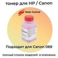 Тонер TN-HP-252 для HP Color LaserJet M282nw, M182n Сanon LBP623cdw, Mf641cw GRAFIT 50 г пурпурный