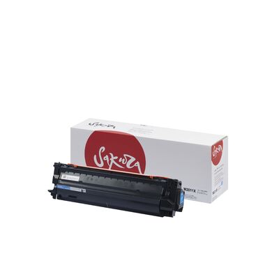 Картридж W2011X для HP Color LaserJet M776dn, M856dn Sakura голубой фото