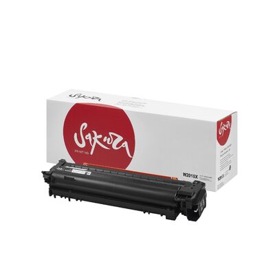 Картридж W2010X для HP Color LaserJet M776dn, M856dn Sakura черный фото