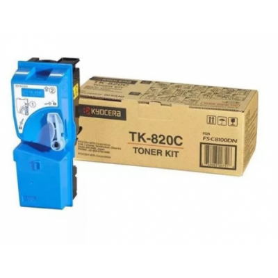 Картридж TK-820C для Kyocera Fs-C8100DN 7K голубой фото