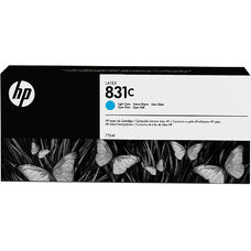 Картридж HP 831C струйный светло-голубой (775 мл)