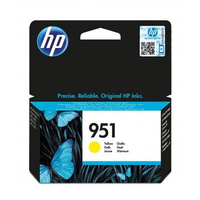 Картридж HP 951 струйный желтый (700 стр) фото