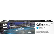 Картридж HP 981X струйный голубой увеличенной емкости (10000 стр)