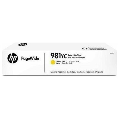 Картридж HP 981YC Extra High Yield желтый фото