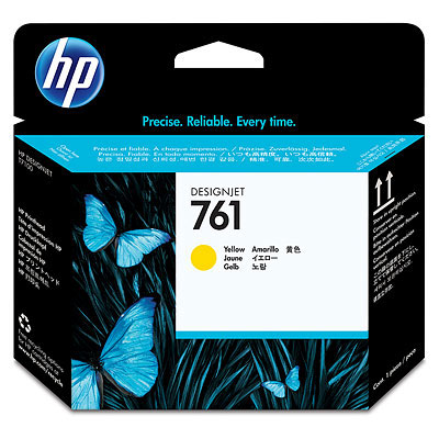 Печатающая головка HP 761 желтая фото