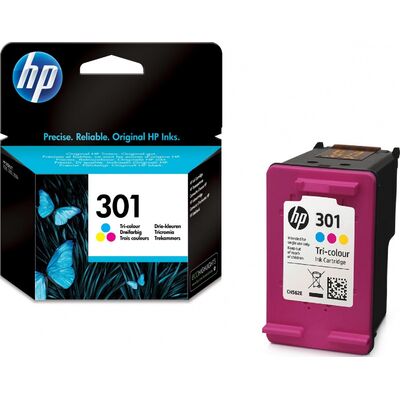 Картридж 301 для HP DeskJet 2050 (100 стр) CH562EE трехцветный фото
