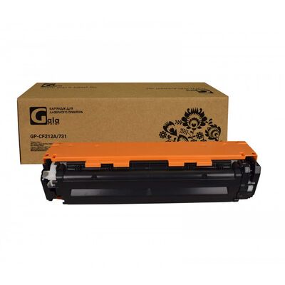 Картридж CF212A/731Y для HP Color LaserJet CP1215, M276nw, M276n, M251, M251nw, M276 GalaPrint желтый фото