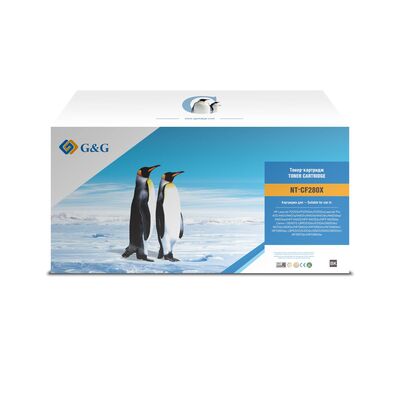 Картридж CF280X/CE505X/Canon 719H для HP LaserJet P2035, M401dn 6.9K G&G фото