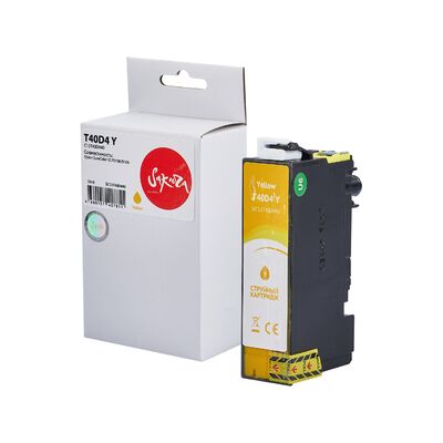 Картридж C13T40D440 (T40D4 Y) для Epson SureColor SC-T3100 Sakura желтый фото