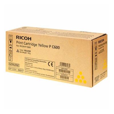 Картридж тип P C600 для RICOH 408317 12K желтый фото