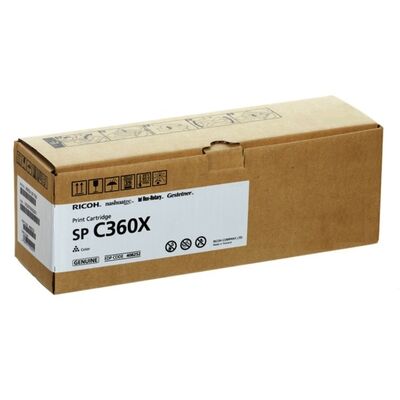 Картридж тип SP C360X для Ricoh SP C361SFNw 408250 10K черный фото
