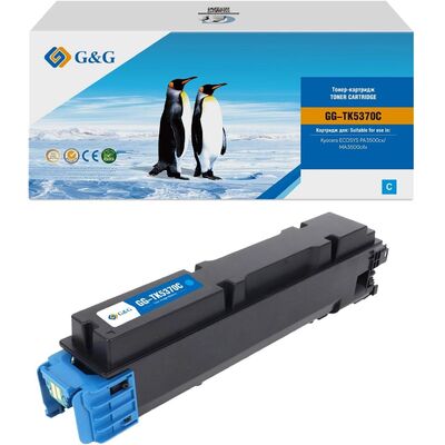 Картридж TK-5370C для Kyocera ECOSYS MA3500cix, PA3500cx G&G голубой фото