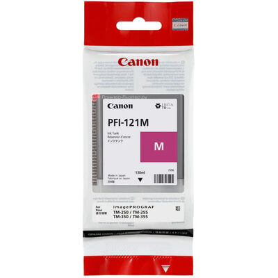 Картридж PFI-121M для Canon: imagePROGRAF TM-200, TM-305 пурпурный фото