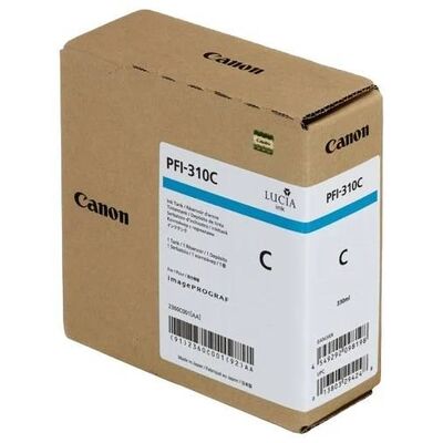 Картридж PFI-310 C для Canon imagePROGRAF iPF TX-2000 голубой фото