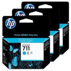 Картридж CZ134A HP 711 струйный голубой упаковка 3 шт (3*29 мл)