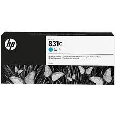 Картридж HP 831C струйный голубой (775 мл)