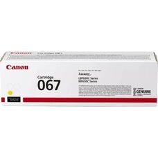 Картридж 067Y для Canon i-SENSYS MF655Cdw, LBP631CW 1.25K желтый