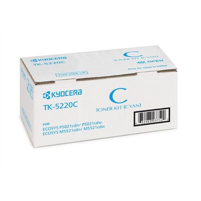Картридж TK-5220C для KYOCERA ECOSYS P5021cdn, M5521cdn голубой фото