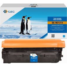 Картридж W2121X для HP LaserJet Pro M104a, M132nw 10K G&G голубой