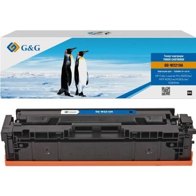 Картридж W2210A для HP Color LaserJet Pro M282nw G&G черный фото